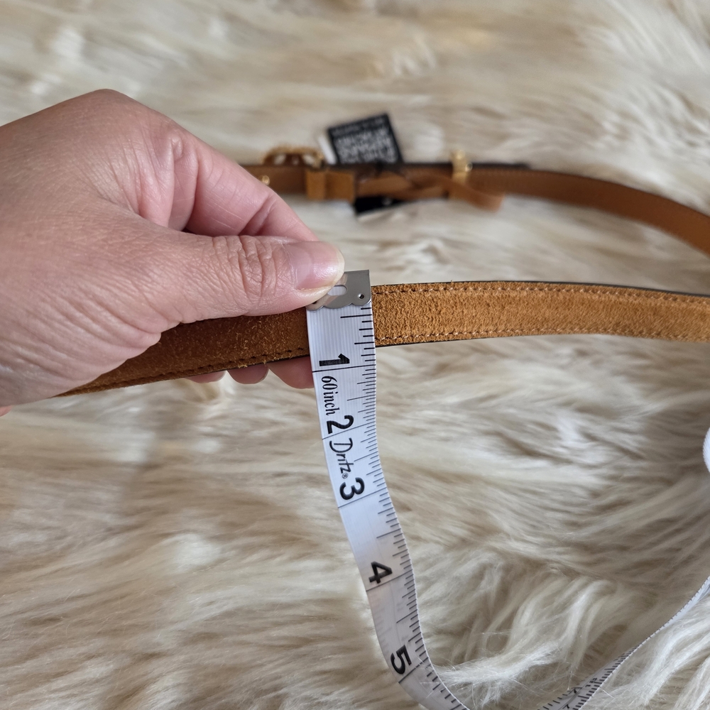 Gucci Tan and Gold Women's Belt - Picture 7 of 16